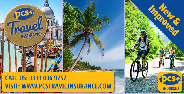 Banner for PCS Travel Insurance